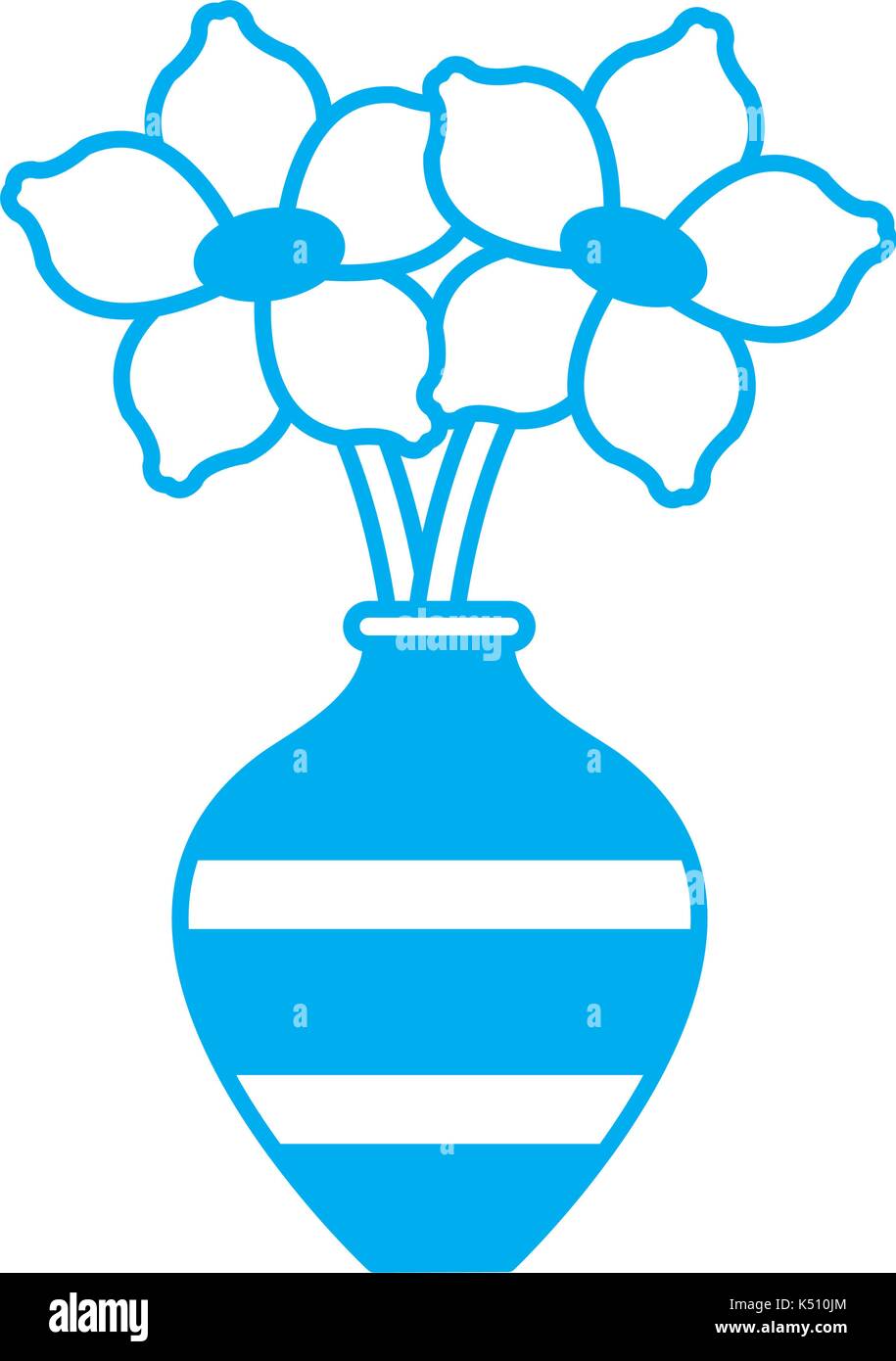 Flowers in vase Stock Vector Image & Art - Alamy