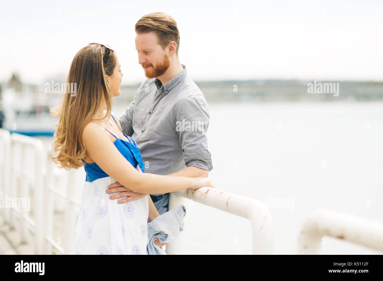 Couple spending time together Stock Photo