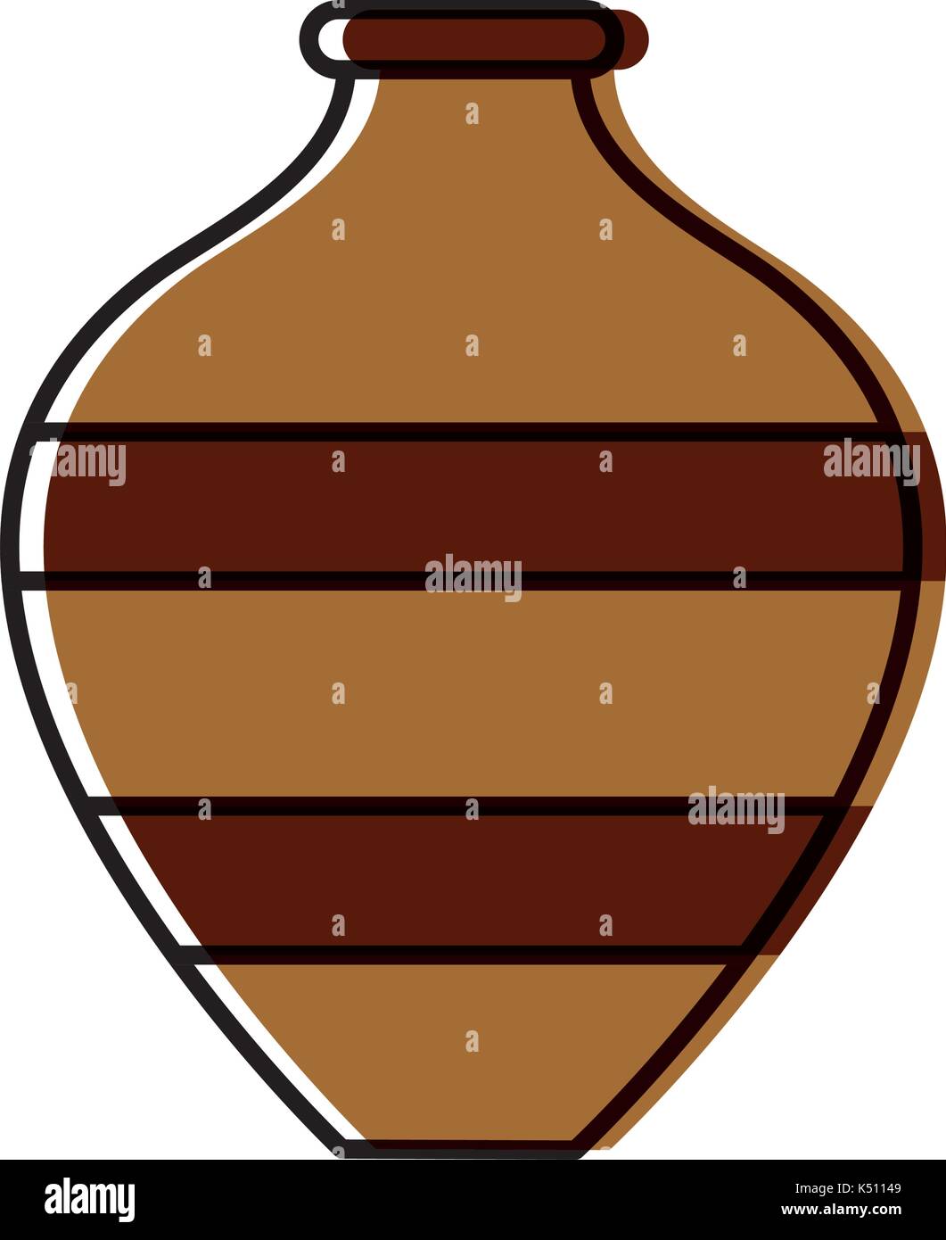 Empty flower vase Stock Vector Image & Art Alamy