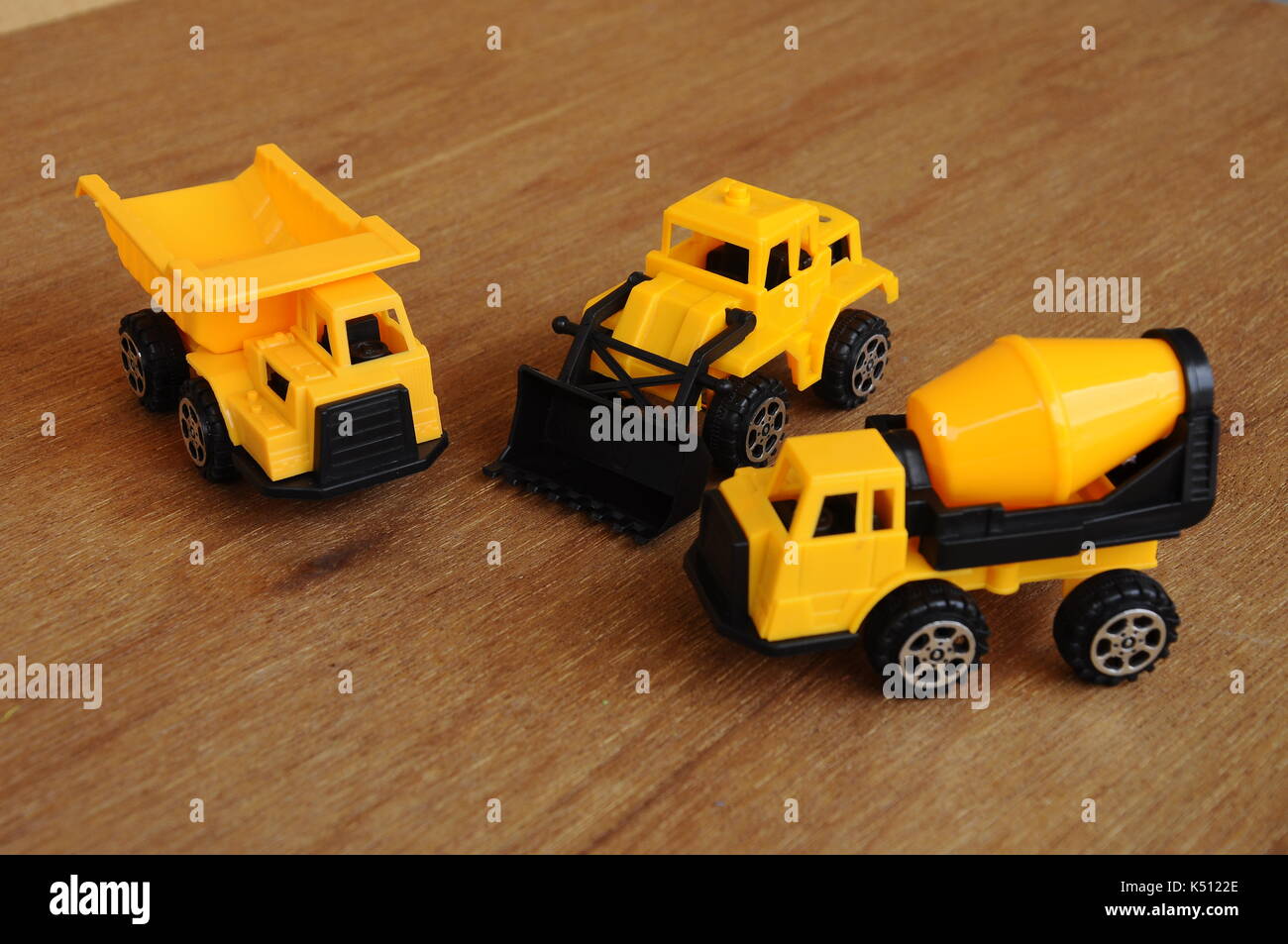 small toy bulldozer