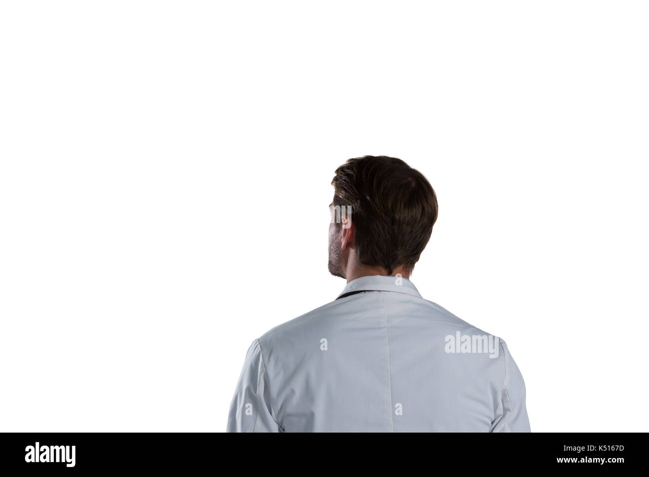 Male rear view coat hi-res stock photography and images - Alamy