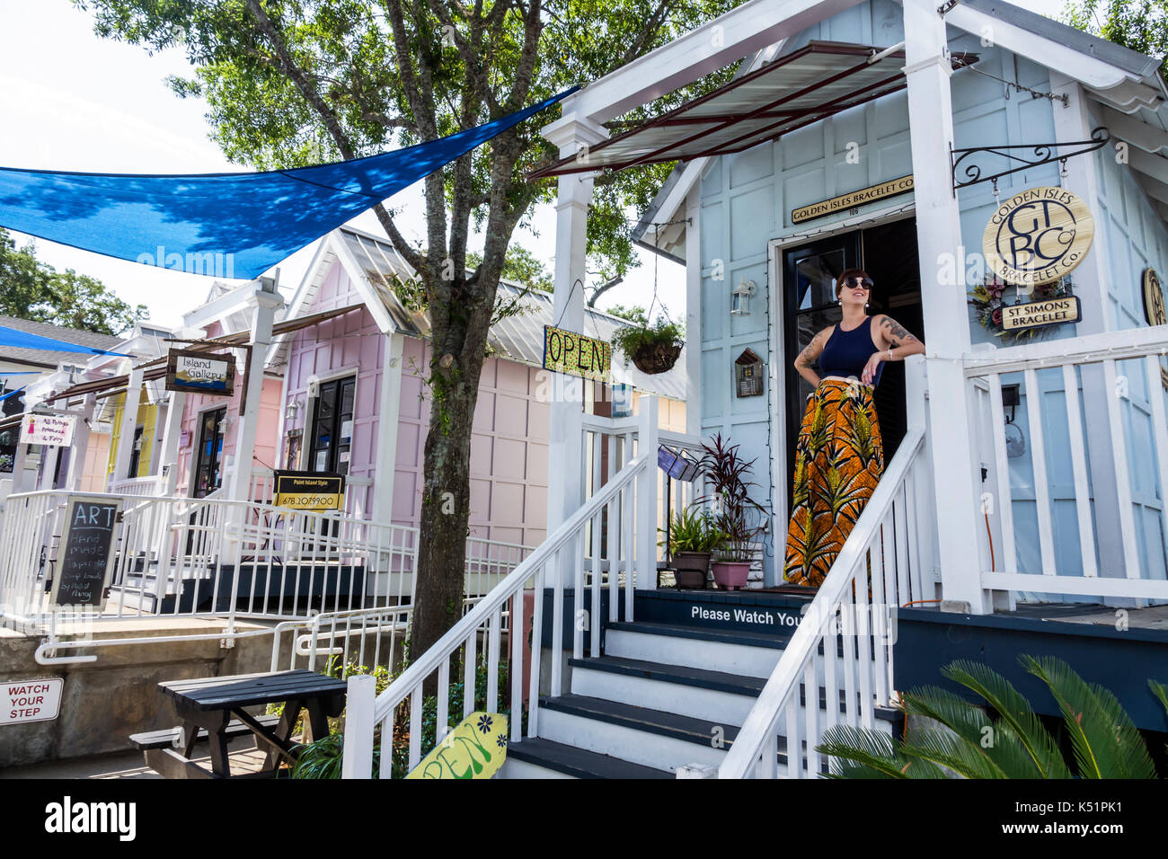 Simons Island,Pier Village at Pier Village