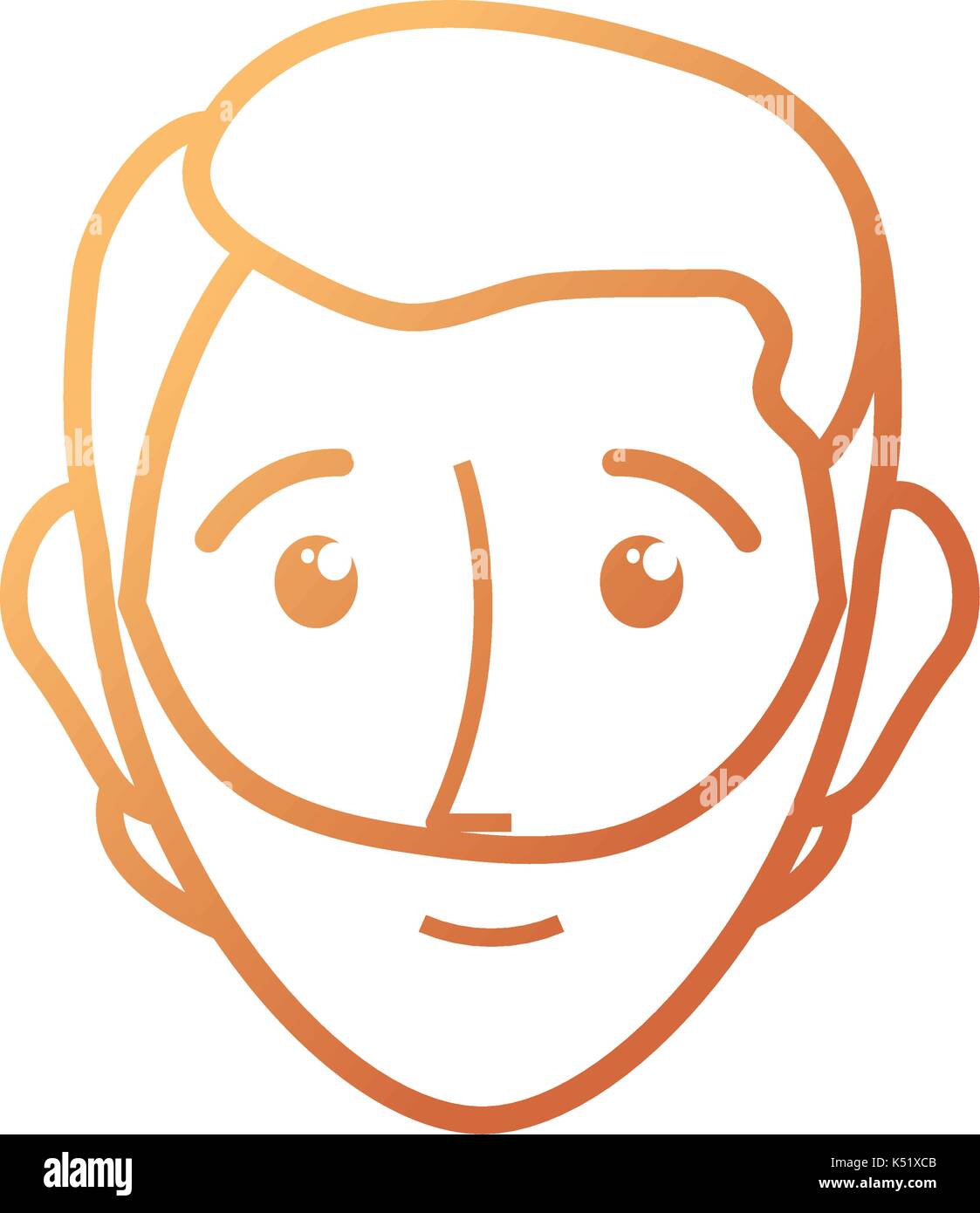 face man vector illustration Stock Vector Image & Art - Alamy
