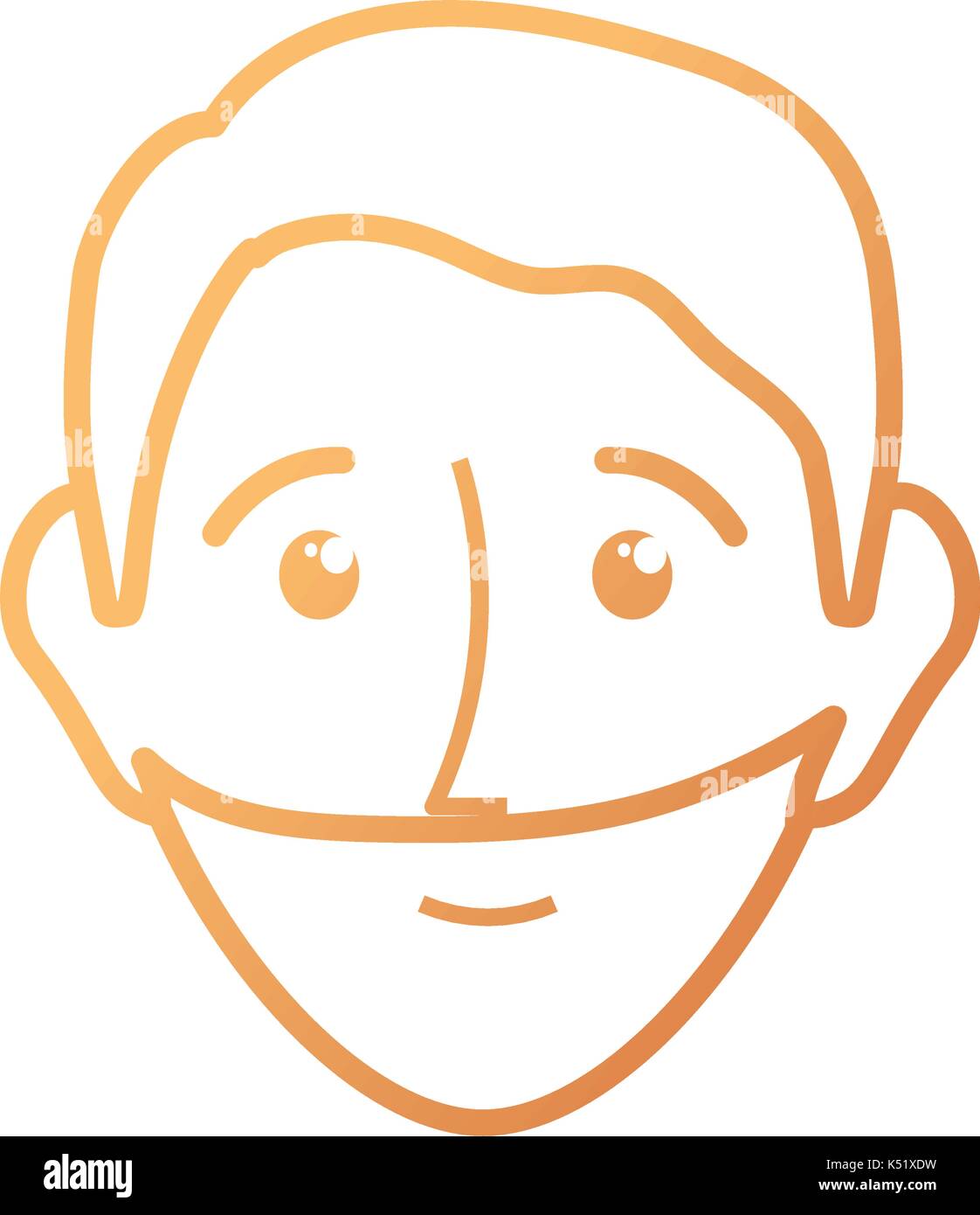 face man vector illustration Stock Vector Image & Art - Alamy