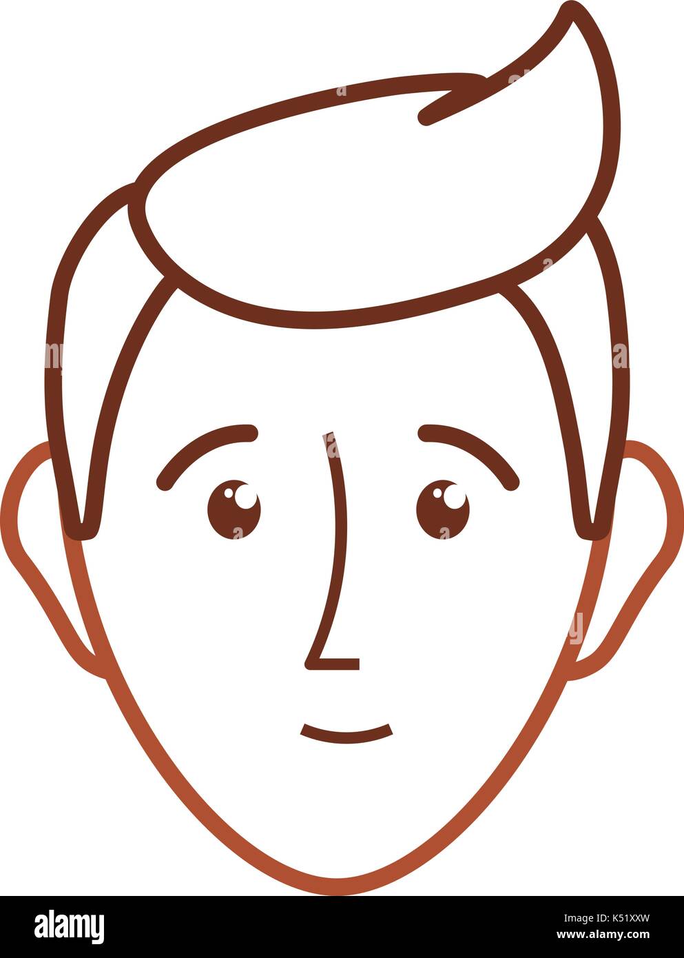 face man vector illustration Stock Vector Image & Art - Alamy