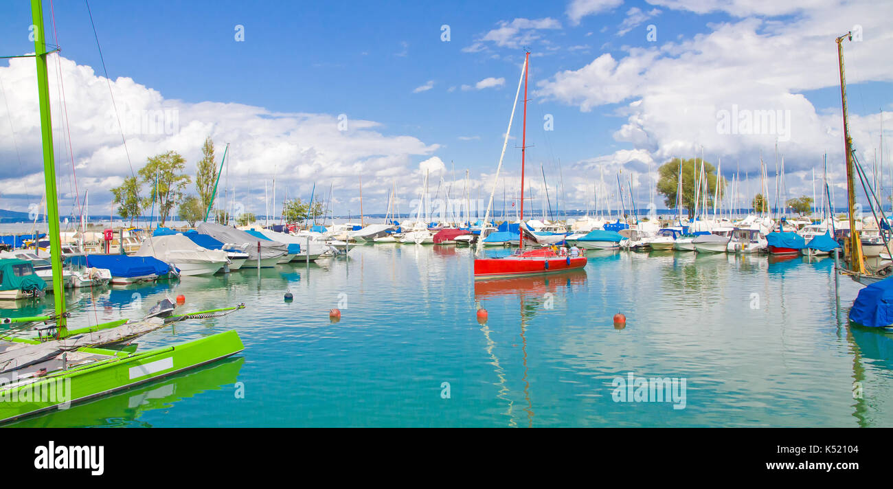 Lake Constance, Bodensee Romanshorn Switzerland Stock Photo Alamy