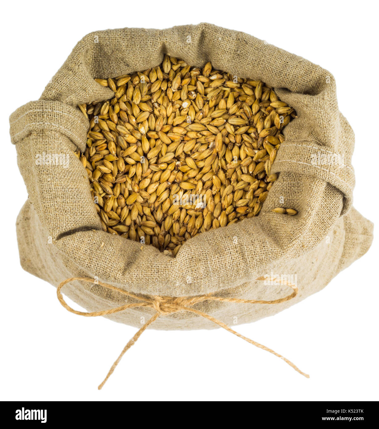 a bag of barley Stock Photo - Alamy