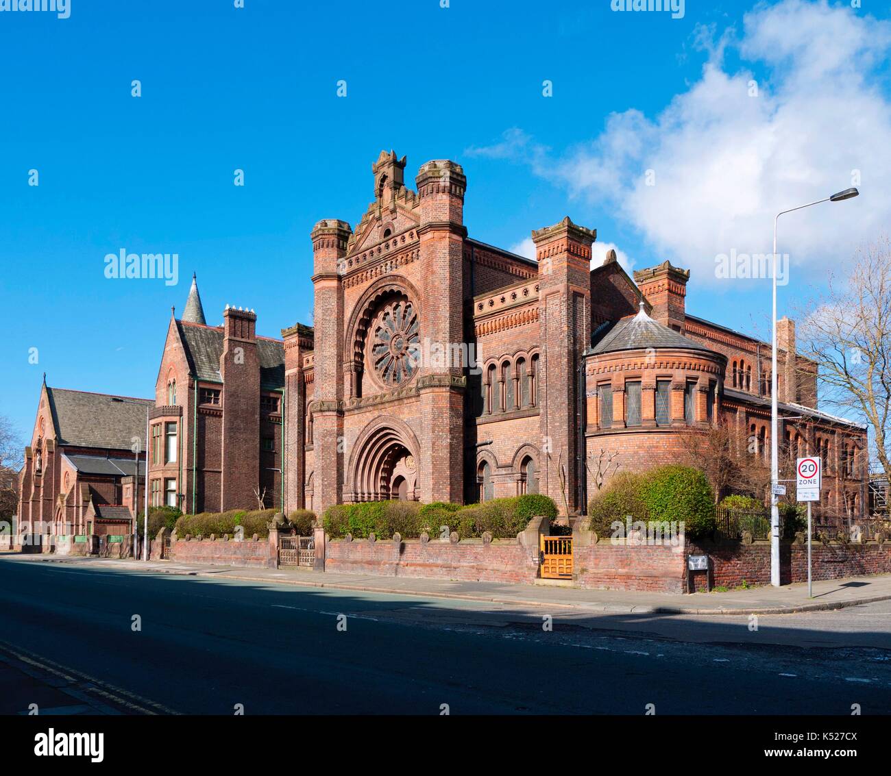 Princes Road Synagogue, Liverpool Stock Photo