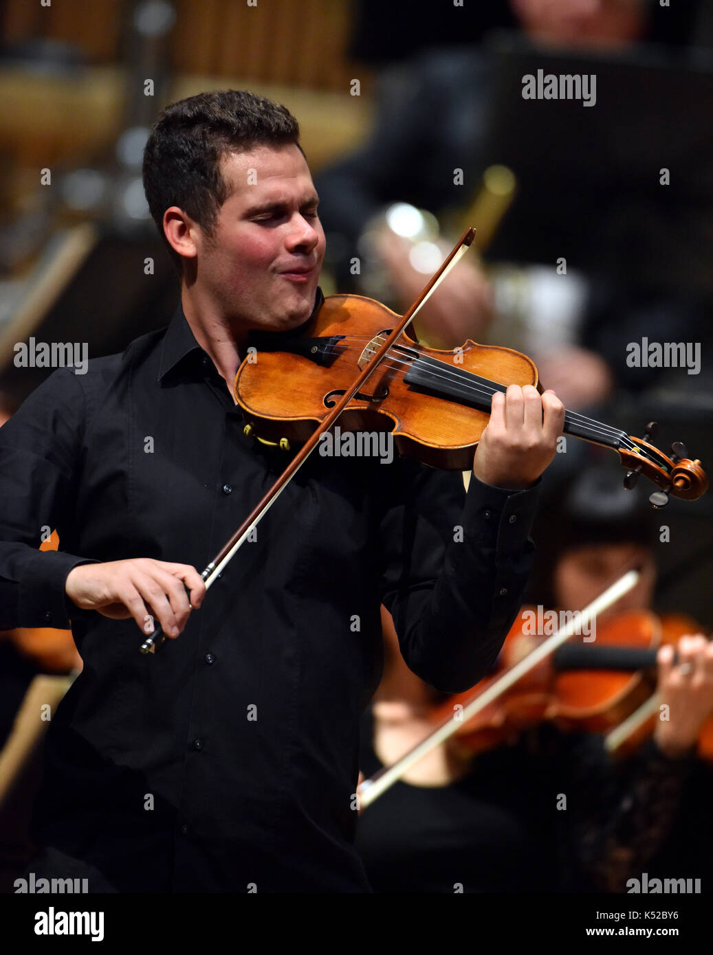 Callum Smart Performs With The Royal Liverpool Philharmonic Orchestra 