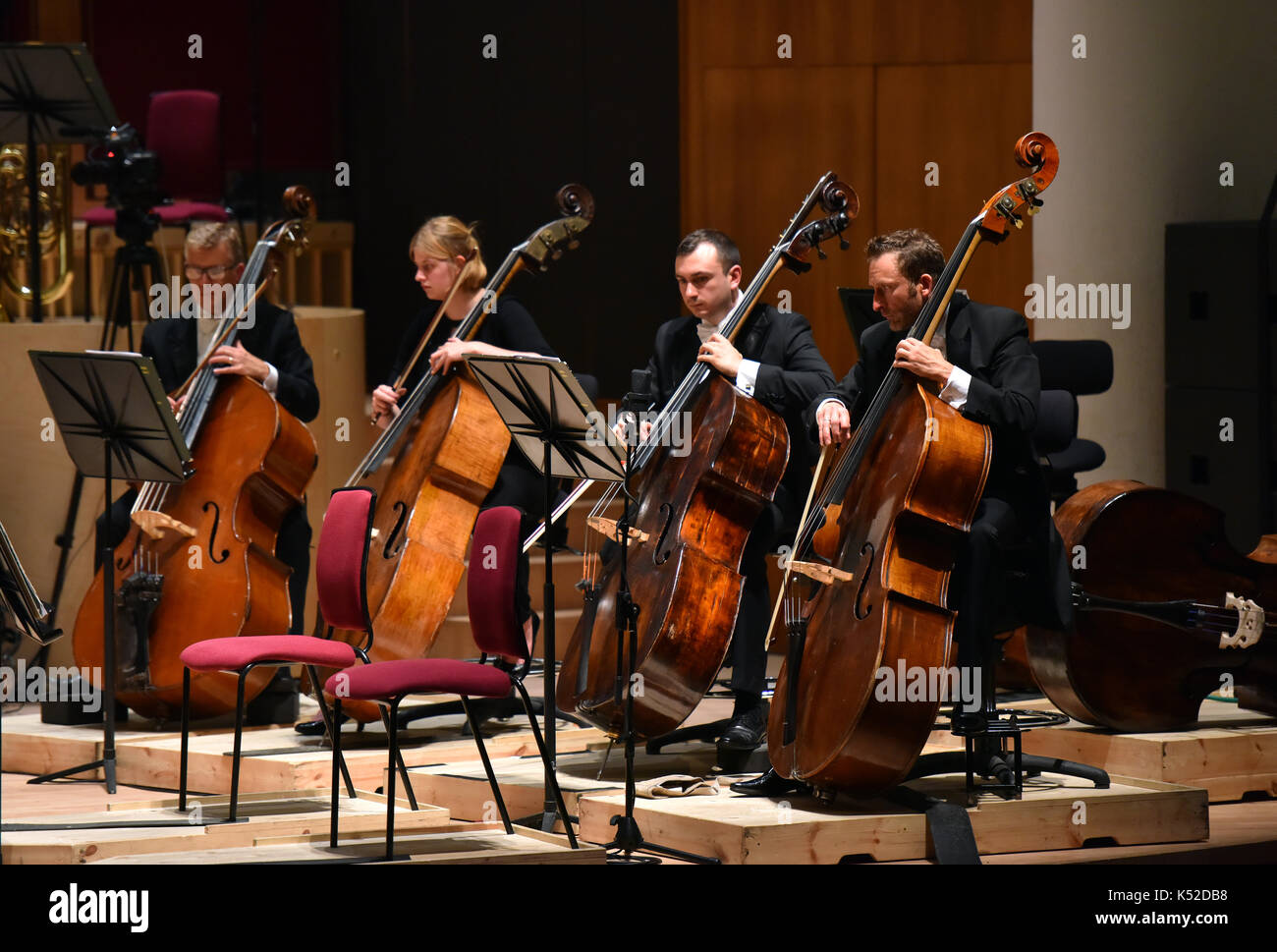 Members Of The Royal Liverpool Philharmonic Orchestra During Classic Fm S 25th Birthday Concert