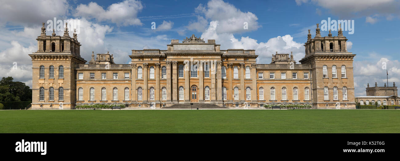 Blenheim Palace Oxfordshire England Stock Photo