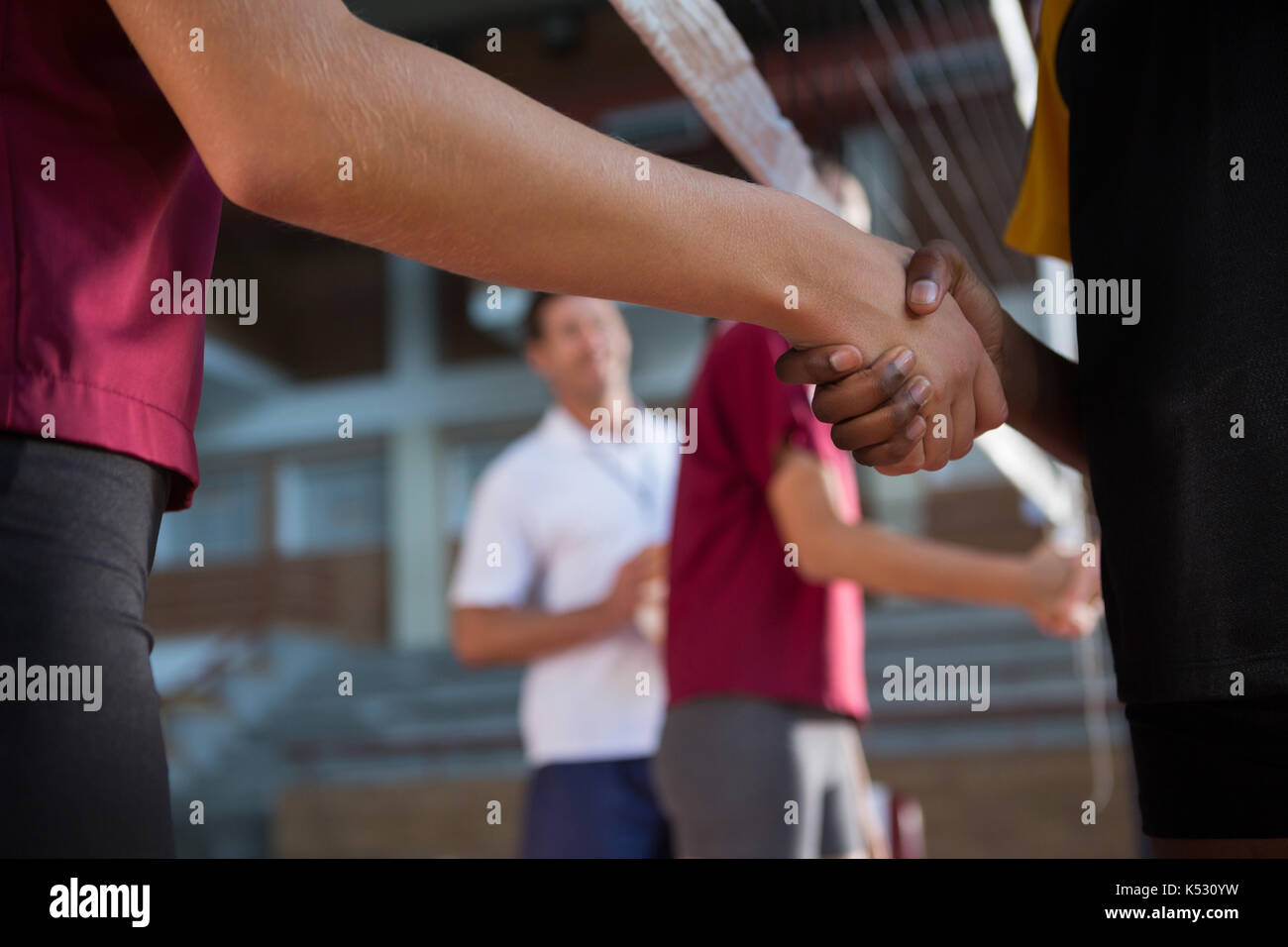 After match handshake hires stock photography and images Alamy
