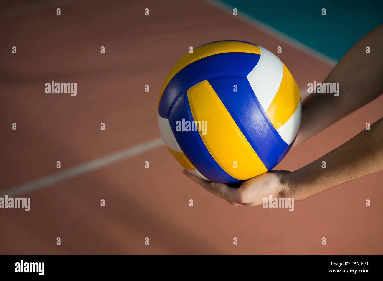Hands of volleyball player hires stock photography and images Alamy