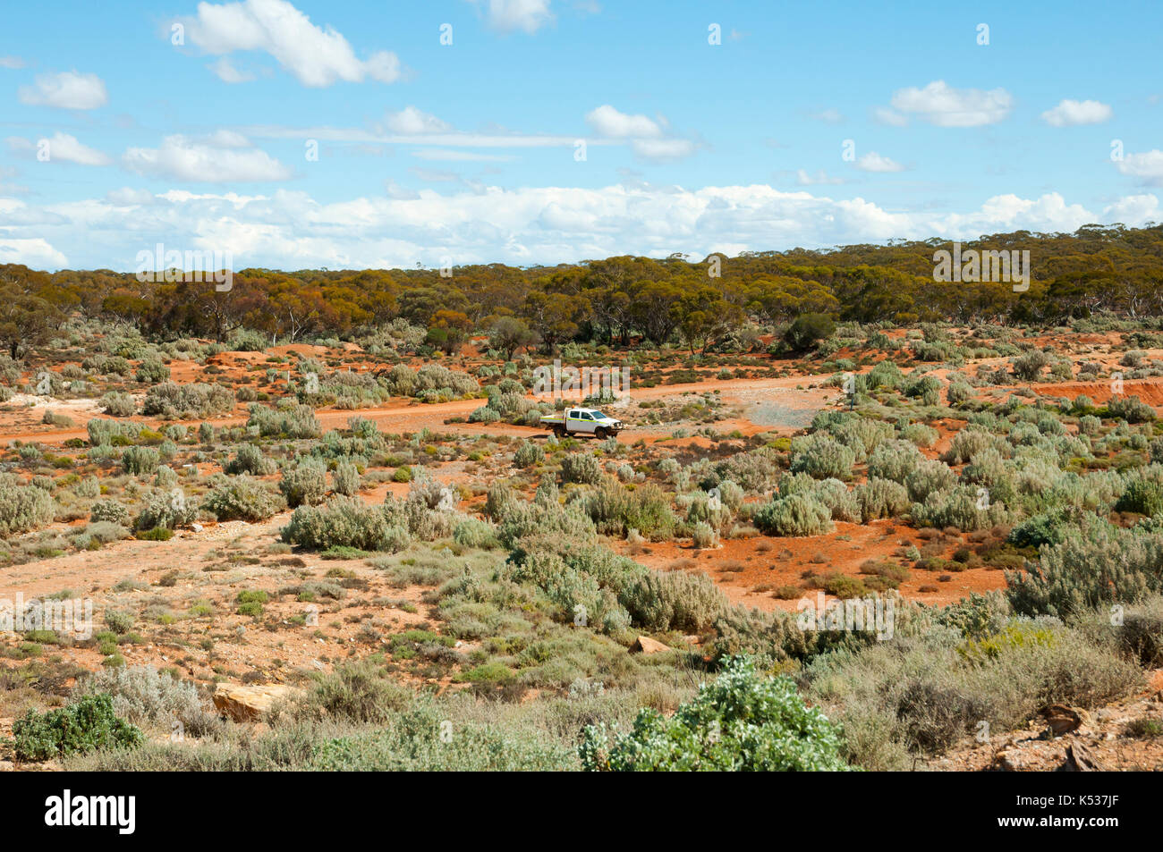 Offroad Track - Outback Australia Stock Photo