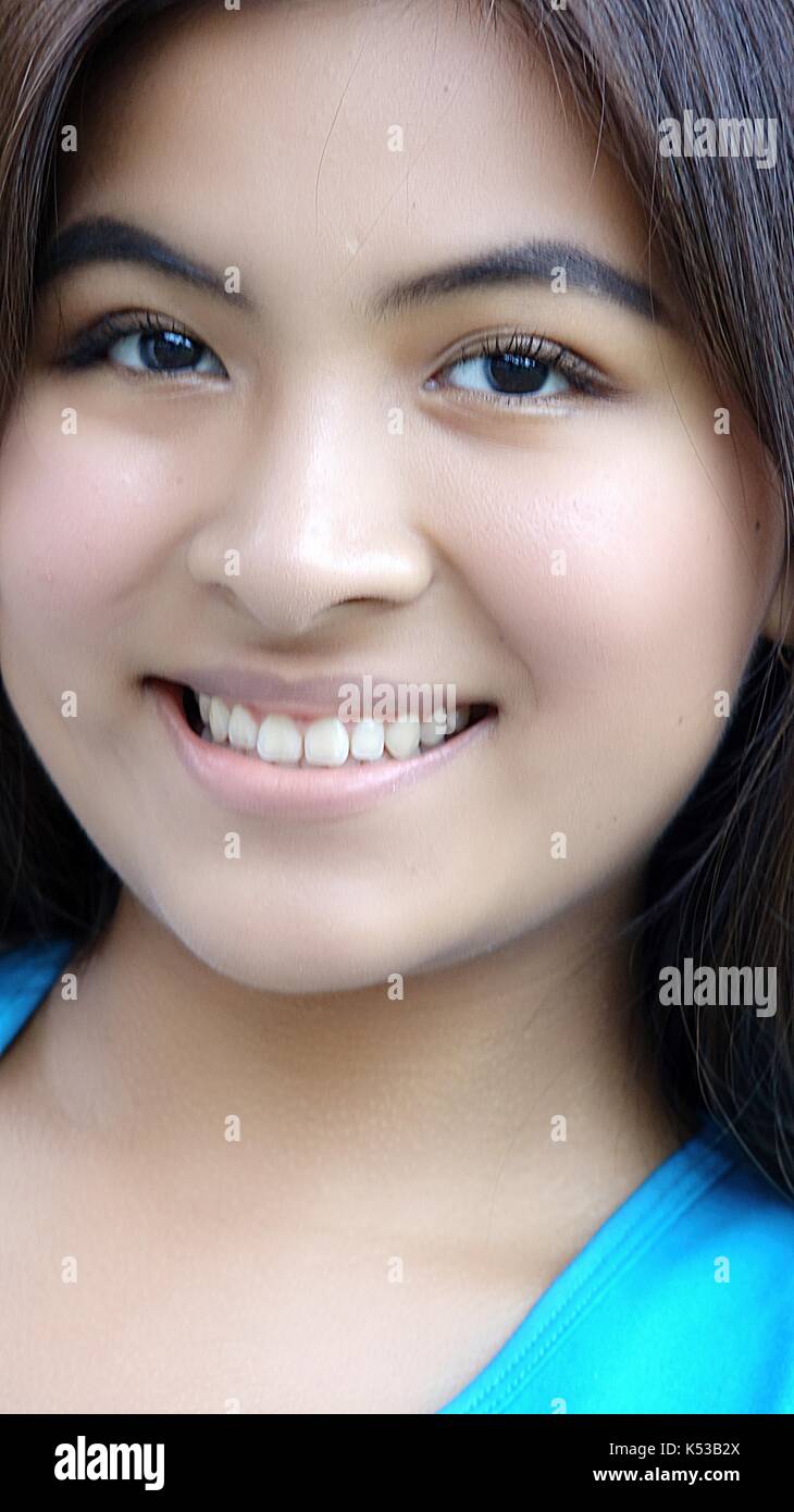 A Youngster Face Stock Photo Alamy
