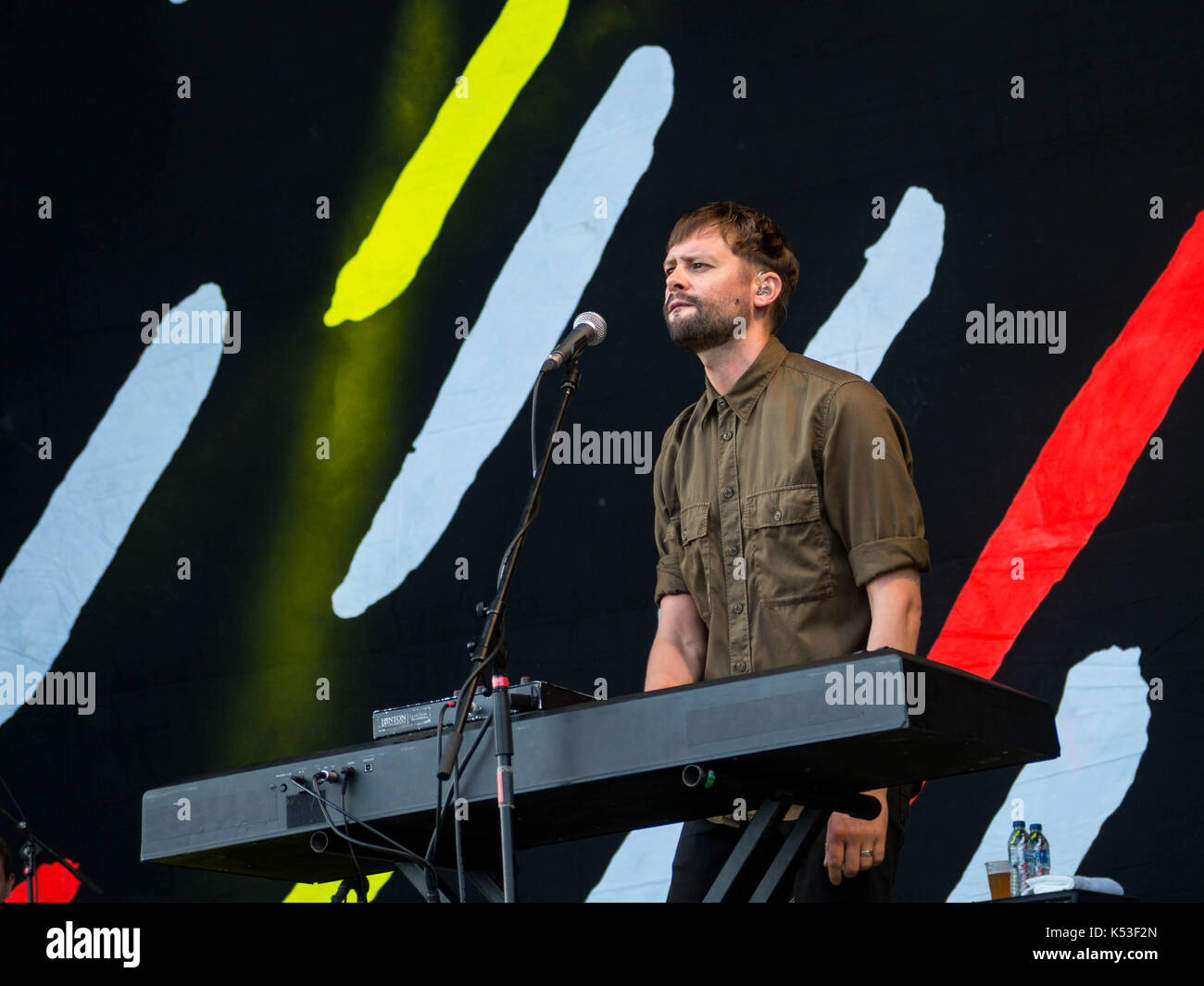 Maximo Park play the Victorious Music festival in Portsmouth, England