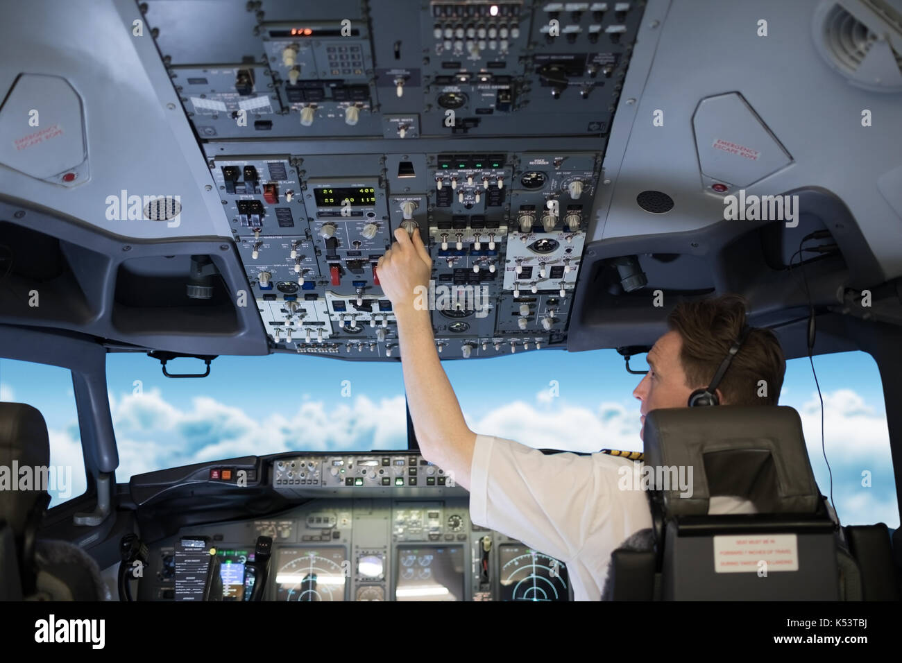 Dashboard Plane High Resolution Stock Photography and Images Alamy