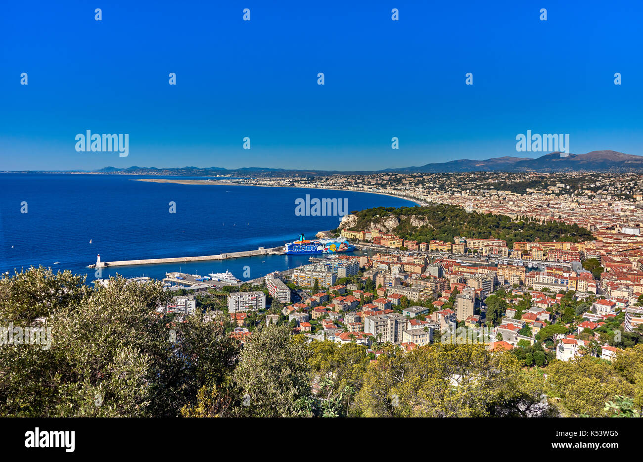 French Riviera FRN Stock Photo
