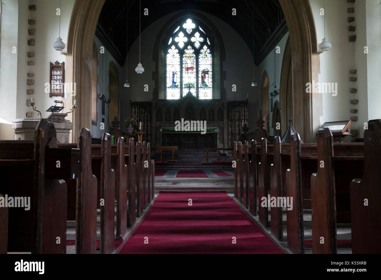 Holy Trinity Church, Finstock, Oxfordshire, England, UK Stock Photo Alamy