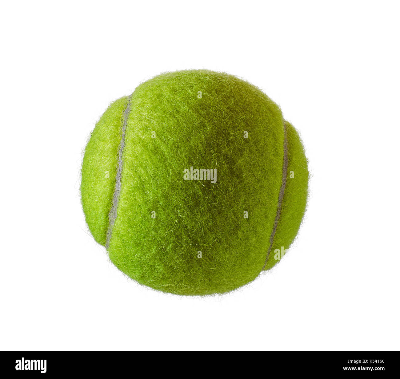 New tennis ball isolated on white background Stock Photo - Alamy