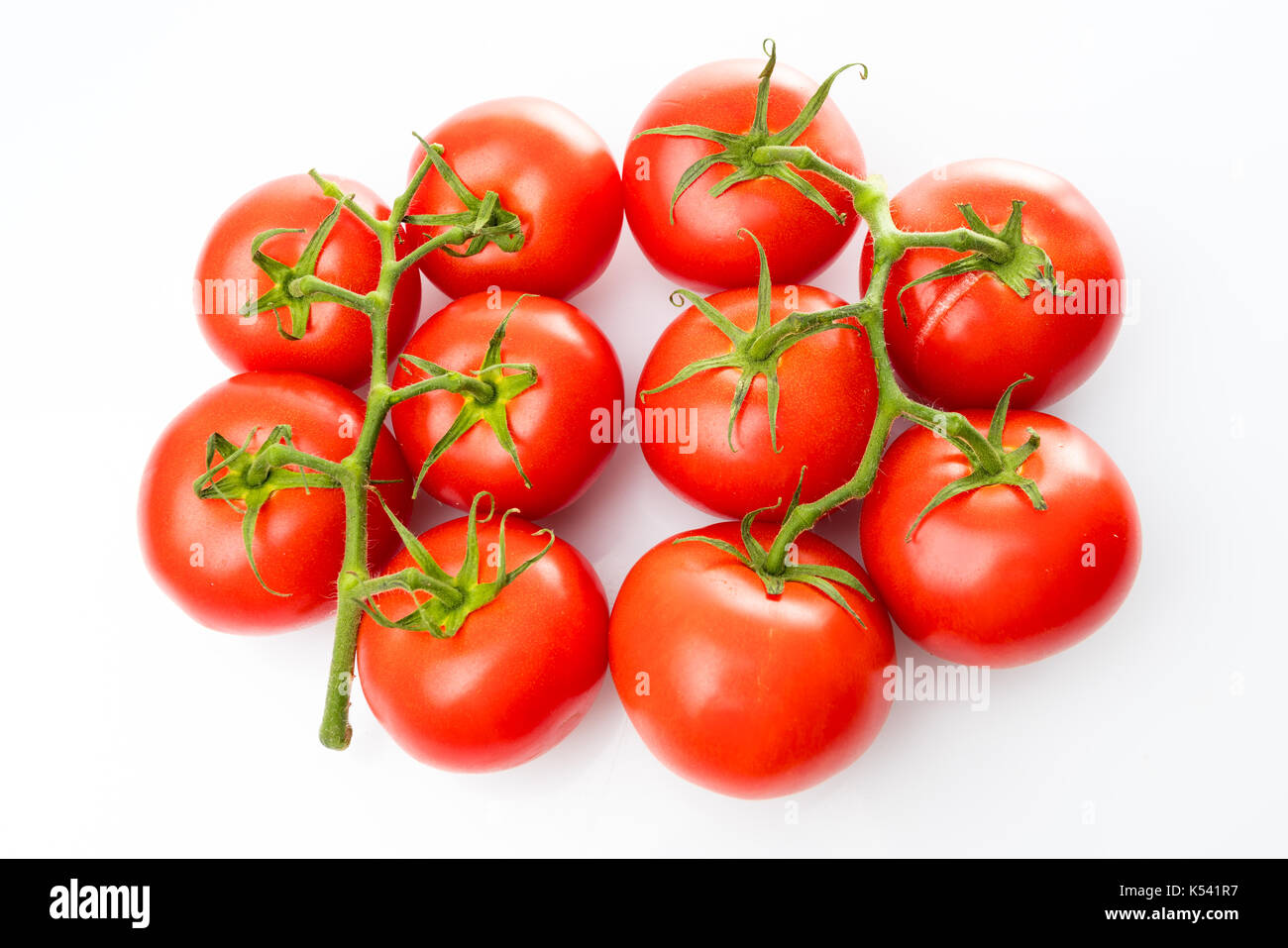 tomato isolated on white background. Bunch of fresh tomatoes Stock ...