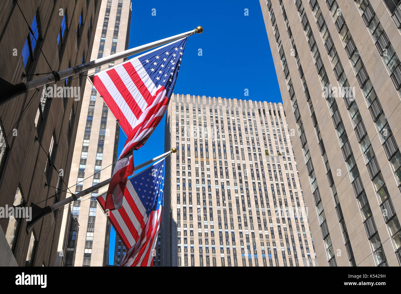 Rockefeller Centre, USA, New York, NYC, Manhattan Stock Photo