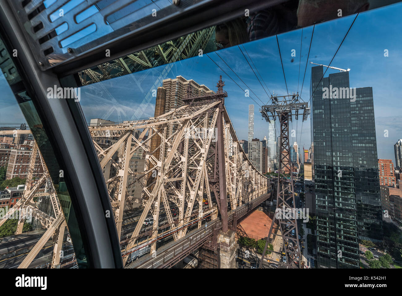 Queensboro Bridge, USA, New York, NYC, Manhattan Stock Photo