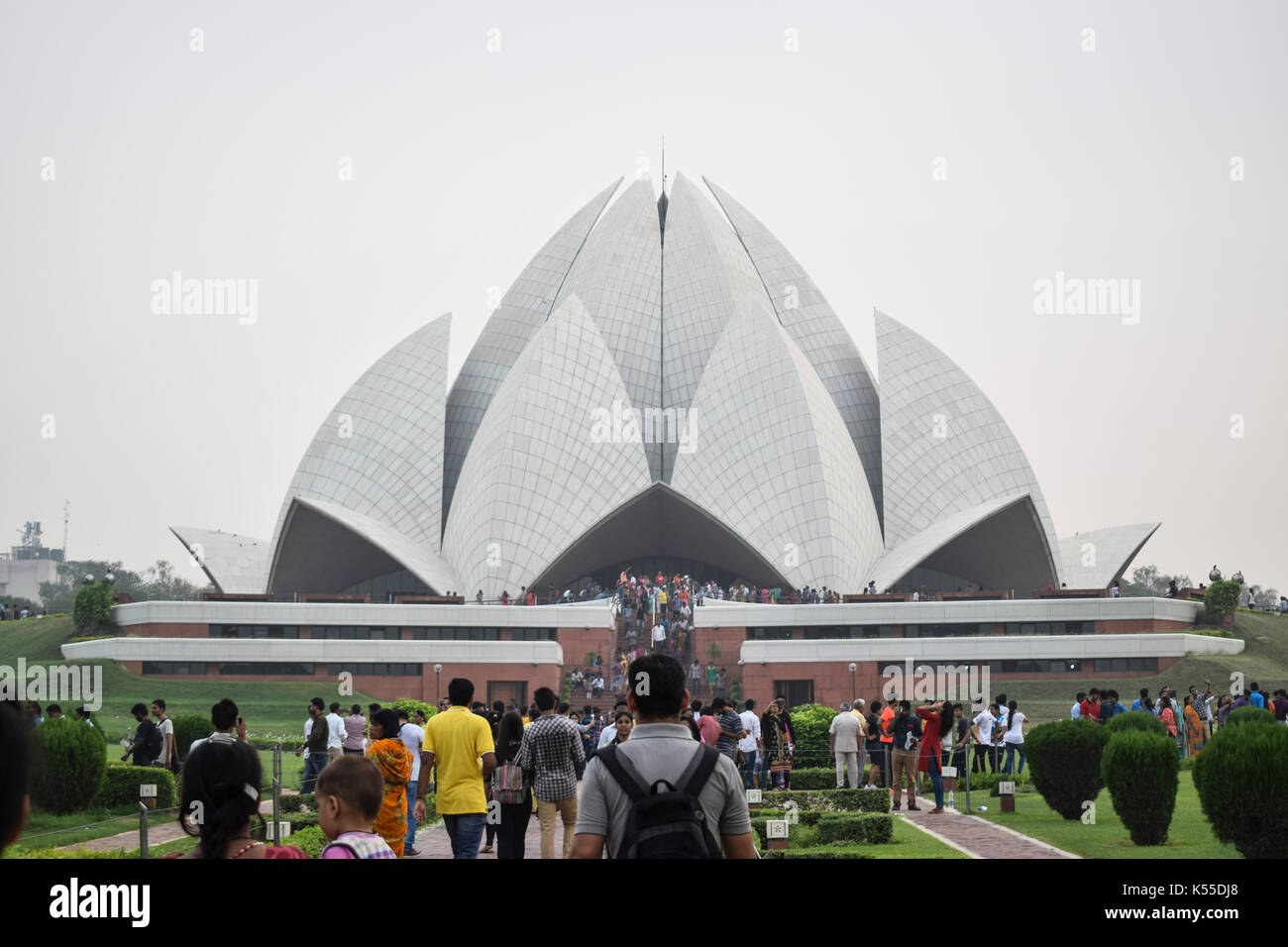 Lotus Temple, Delhi, India Stock Photo Alamy