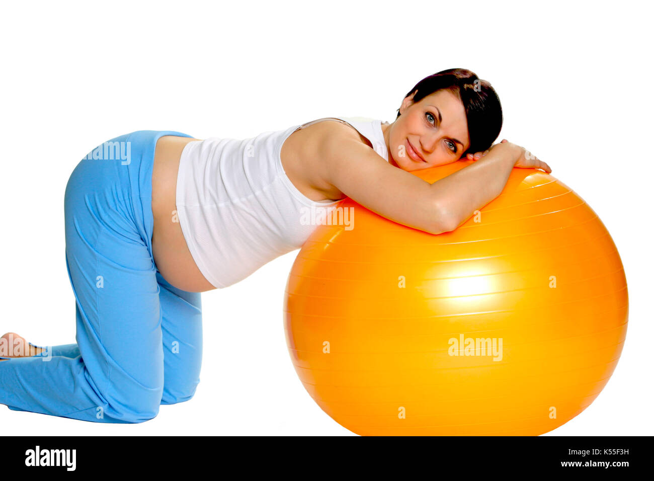 Pregnant womans body Cut Out Stock Images & Pictures Alamy