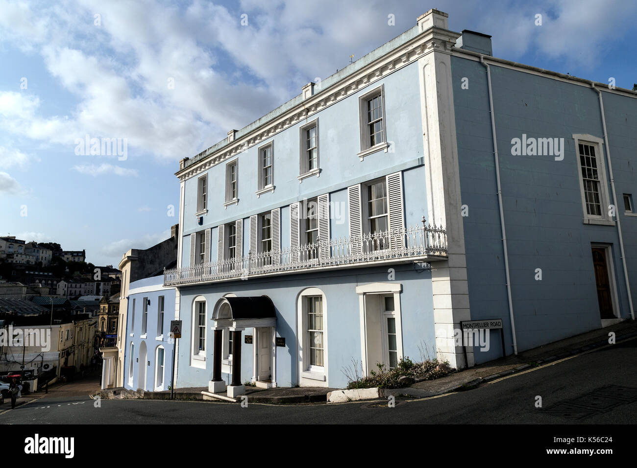 Hagley House, The Terrace, Torquay Stock Photo Alamy