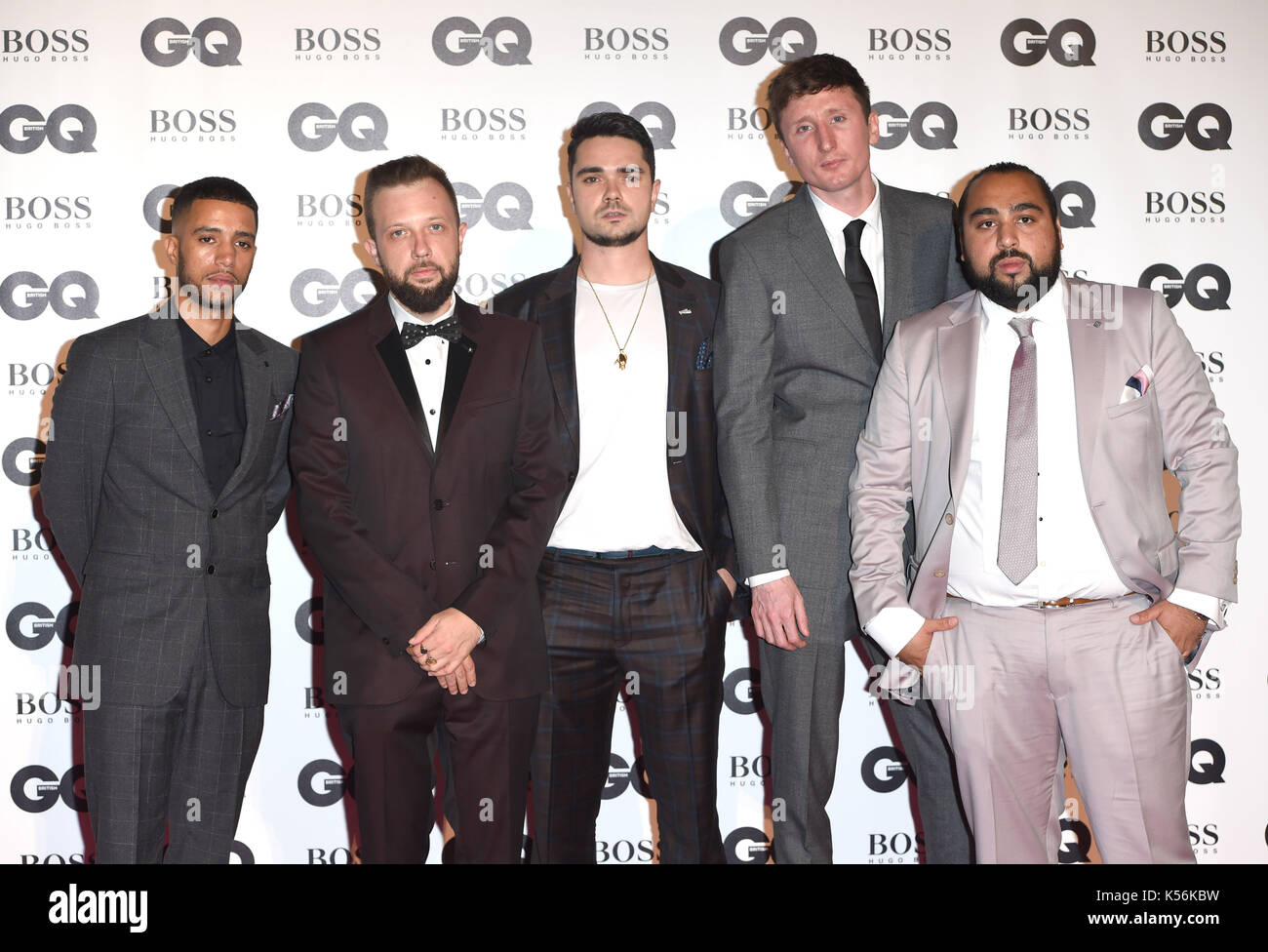 Photo Must Be Credited ©Alpha Press 079965 05/09/2017 Kurupt FM cast Asim Chaudhry GQ Men Of The Year Awards 2017 at Tate Modern London Stock Photo