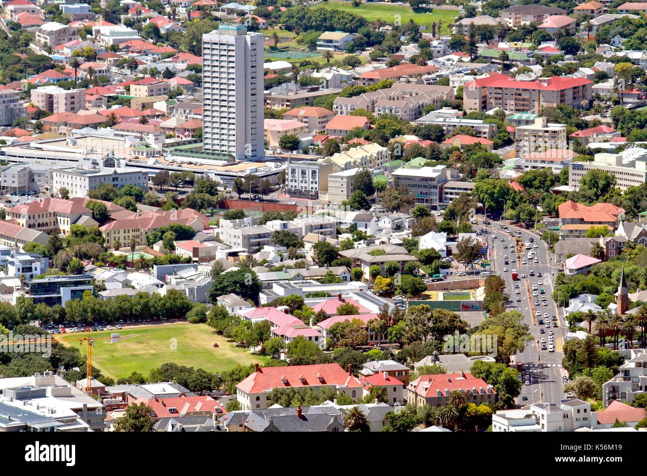 The Gardens Area, Cape Town Stock Photo - Alamy
