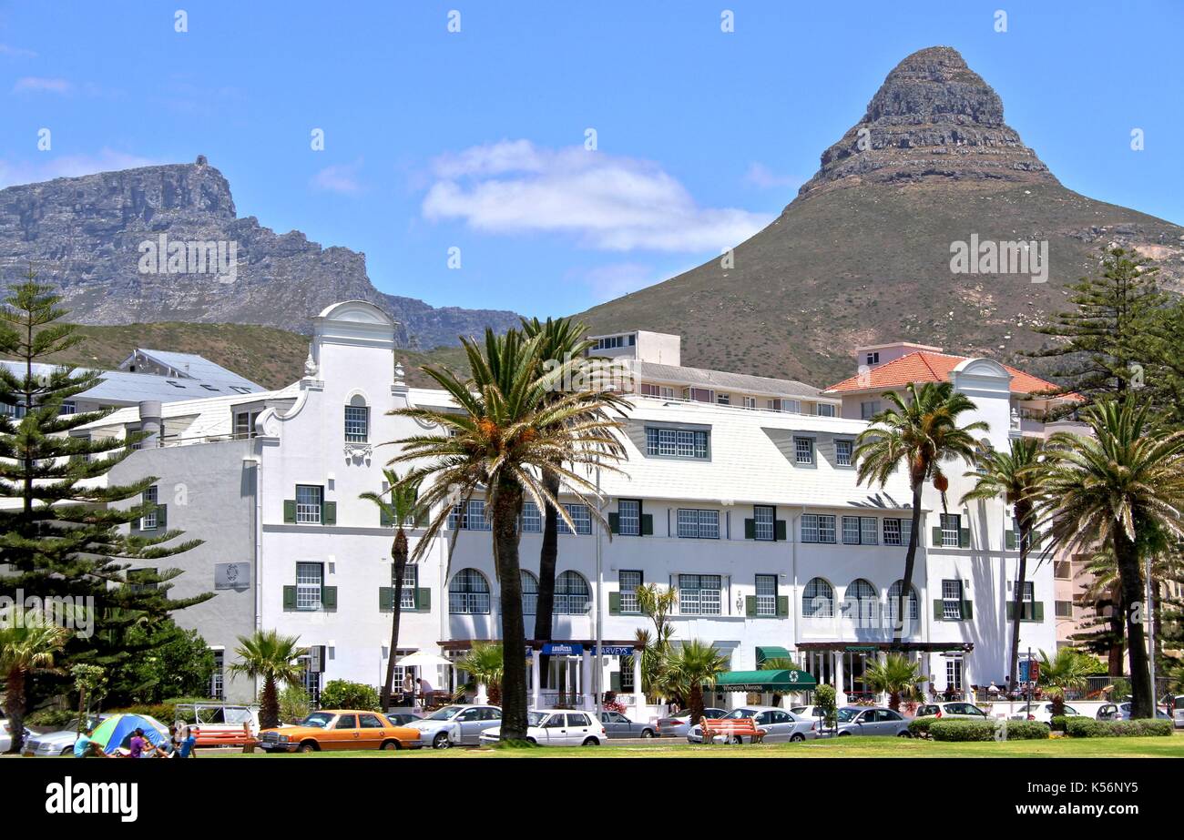 Winchester Mansions Hotel, Sea Point, Cape Town Stock Photo