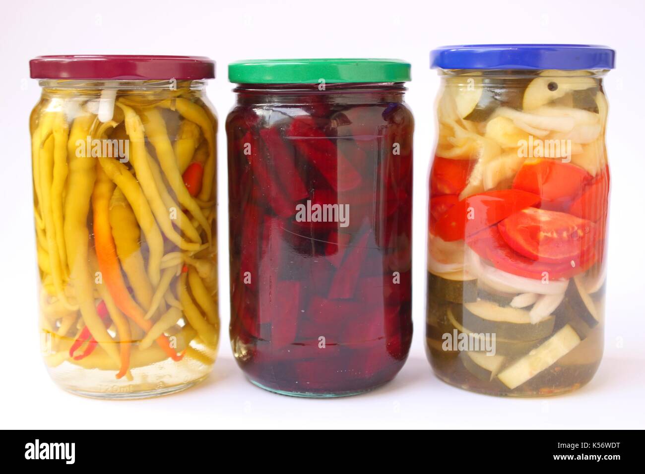 Download Peppers Beetroot And Mixed Salad In Glass Jars Stock Photo Alamy PSD Mockup Templates