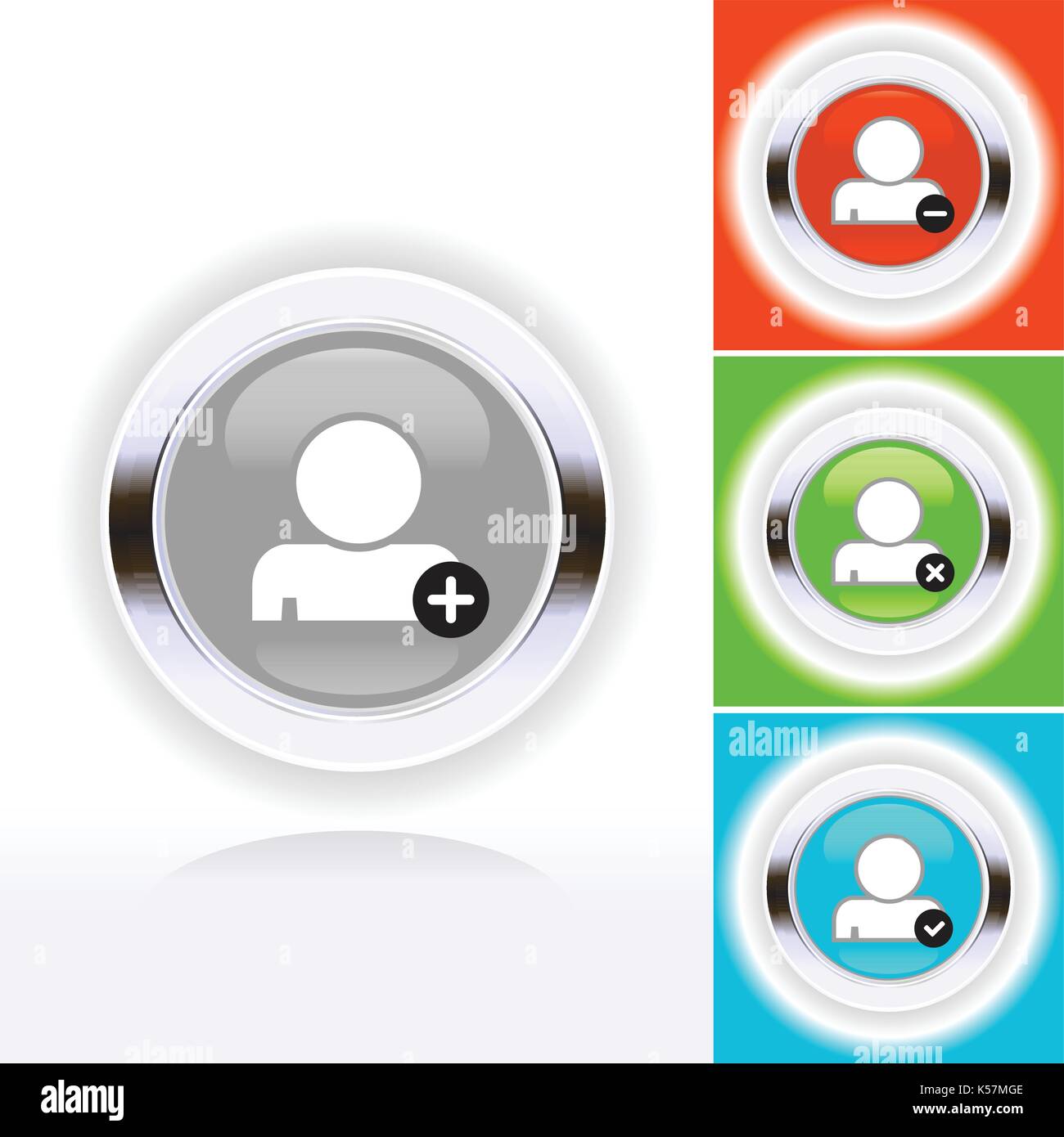 Add Person Icon Stock Vector Image & Art Alamy
