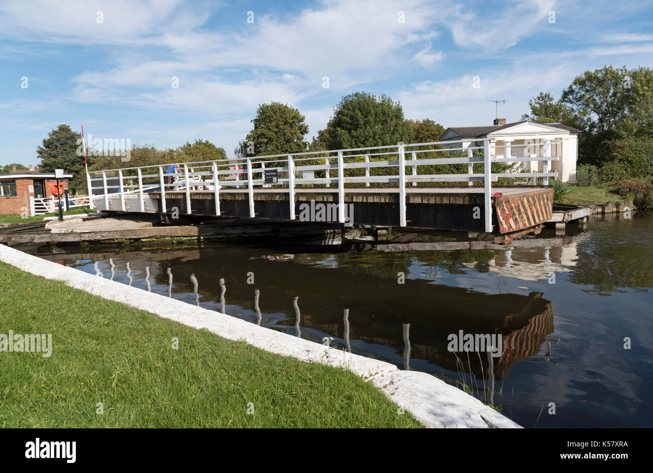 Splatt Bridge on the Gloucester & Sharpness Canal at Frampton on Severn