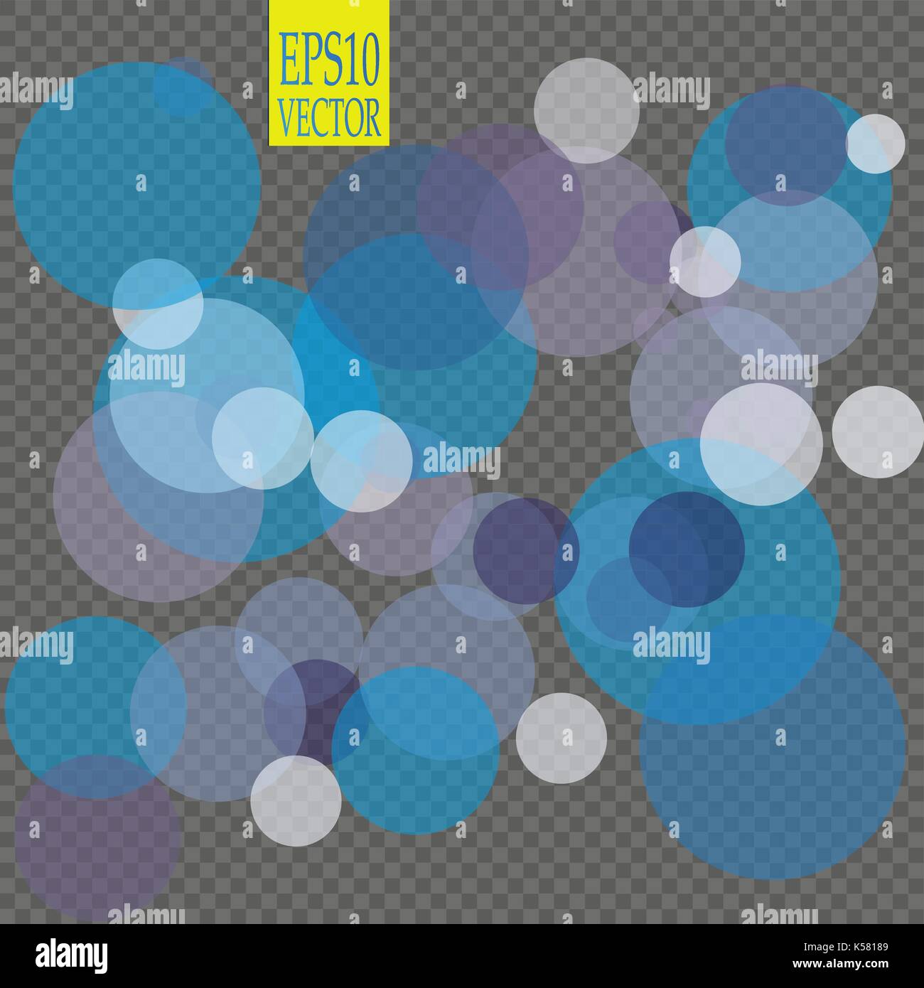 Abstract Vintage Holiday Background bokeh effect. Vector EPS 10 ...