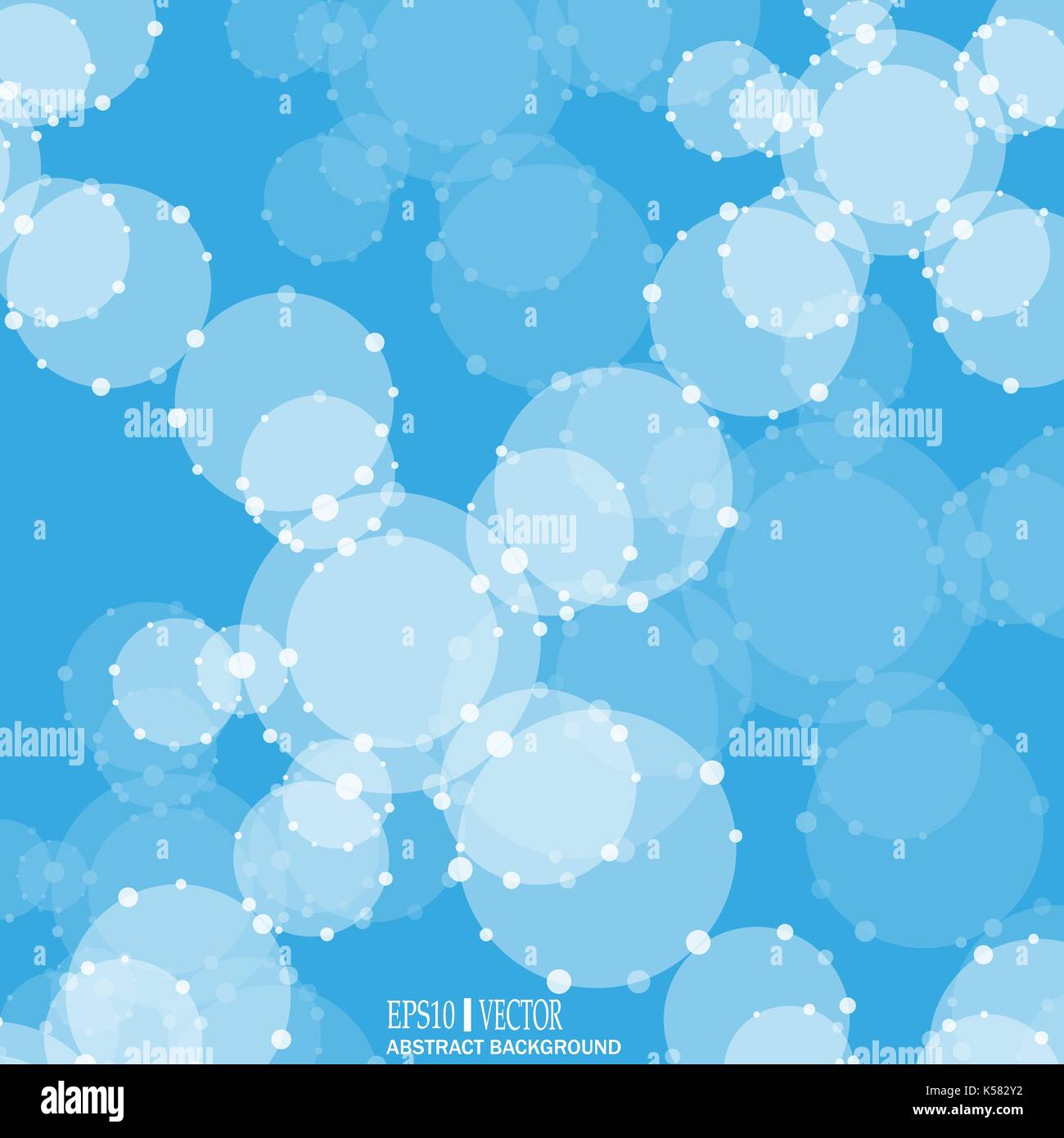 DNA and neurons vector. Molecular structure. Connected lines with dots. Genetic and chemical compounds. Chemistry, medicine, science and technology co Stock Vector