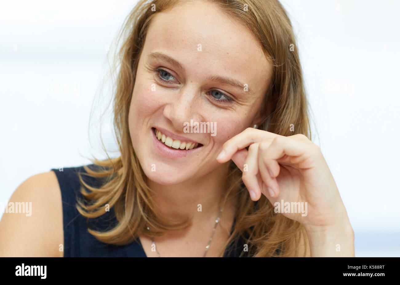 Hamburg Germany 8th Sep 2017 The Actress Anke Retzlaff Speaks hamburg-germany-8th-sep-2017-the-actress-anke-retzlaff-speaks
