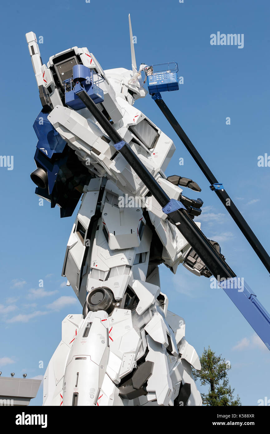 Odaiba Tokyo Japan 8th September 17 Workers Continue Stock Photo Alamy Odaiba Tokyo Japan 8th September 17 Workers Continue Stock Photo Alamy