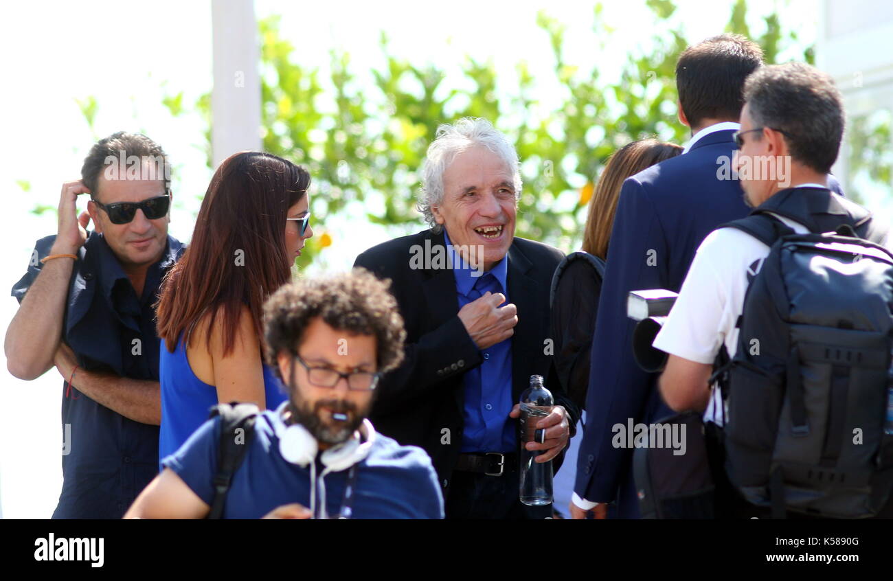 Venice, Italy. 8th Sep, 2017. Director Abel Ferrara is seen during the 74th Venice International Film Festival at Lido of Venice on 8th September, 2017. Credit: Andrea Spinelli/Alamy Live News Stock Photo