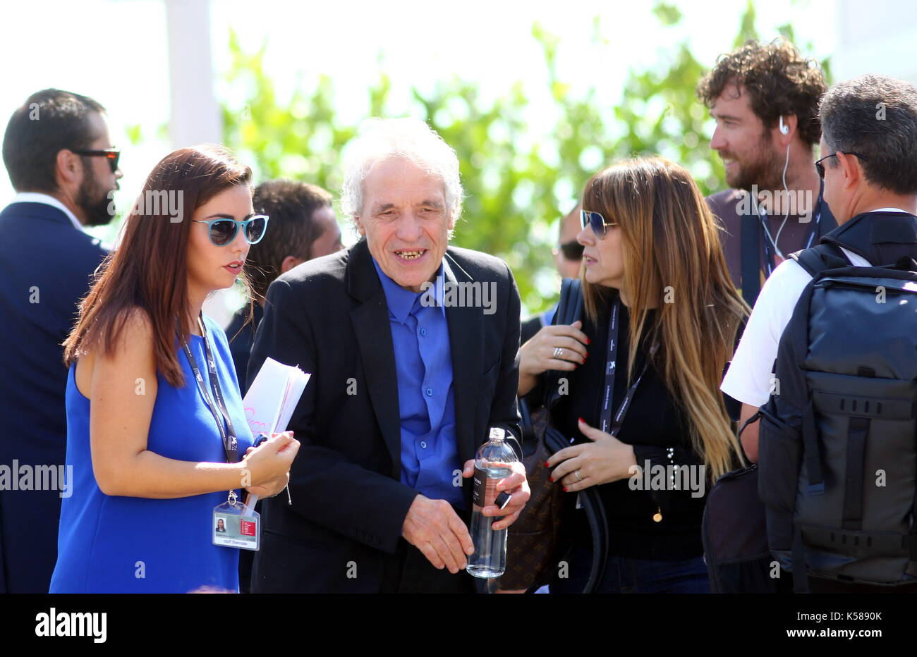 Venice, Italy. 8th Sep, 2017. Director Abel Ferrara is seen during the 74th Venice International Film Festival at Lido of Venice on 8th September, 2017. Credit: Andrea Spinelli/Alamy Live News Stock Photo