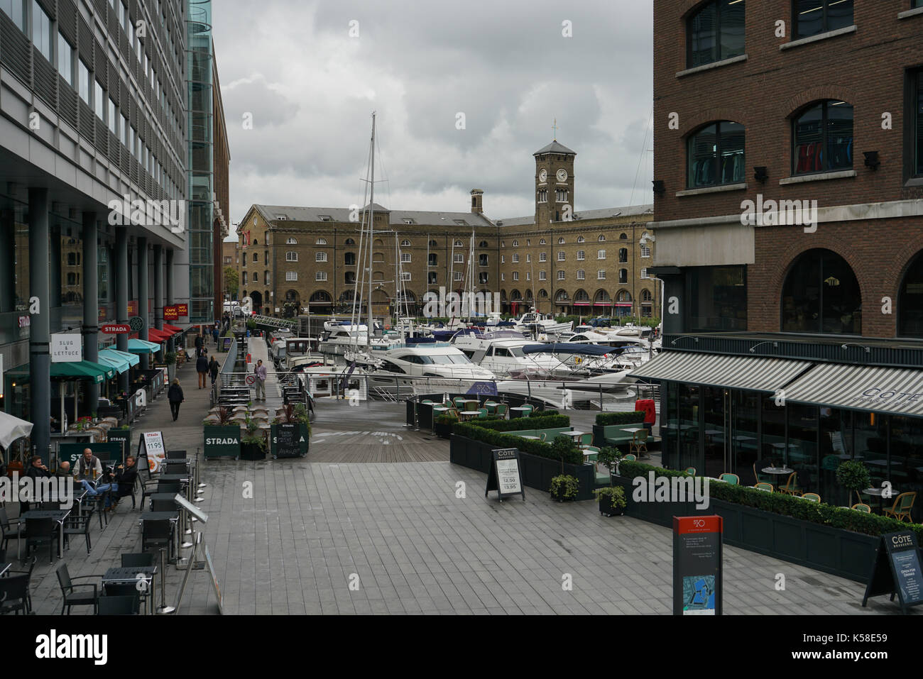 London, England, UK. 8th September 2017. The 9th year of Classic Boat Festival at St. Katharine Docks, London, UK. Stock Photo