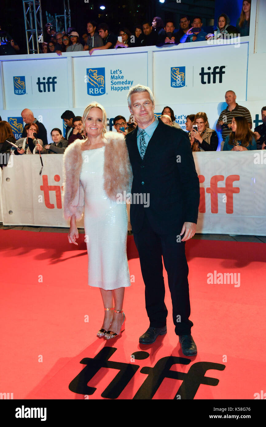 Toronto, Ontario, Canada. 8th Sep, 2017. NEIL BURGER and DIANA KELLOG attend 'The Upside' Premiere during the 2017 Toronto International Film Festival at Roy Thomson Hall on September 8, 2017 in Toronto, Canada Credit: Igor Vidyashev/ZUMA Wire/Alamy Live News Stock Photo