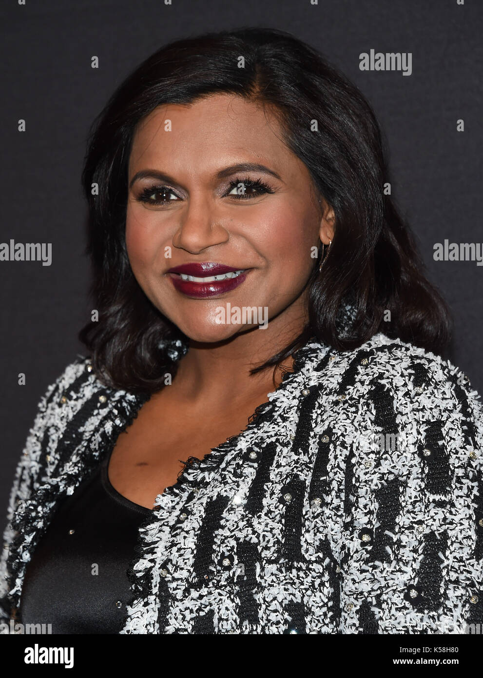 Beverly Hills, California, USA. 8th Sep, 2017. Mindy Kaling arrives for