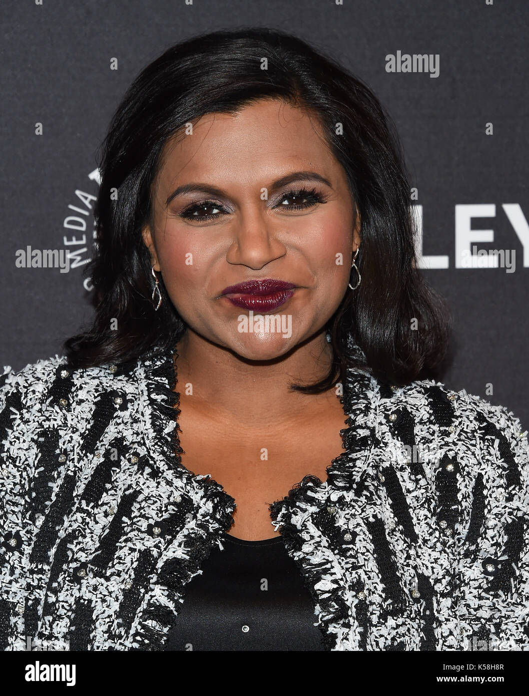 Beverly Hills, California, USA. 8th Sep, 2017. Mindy Kaling arrives for