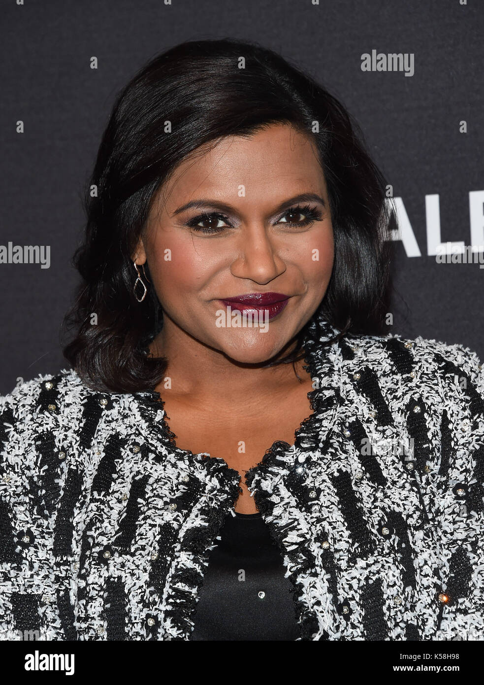 Beverly Hills, California, USA. 8th Sep, 2017. Mindy Kaling arrives for