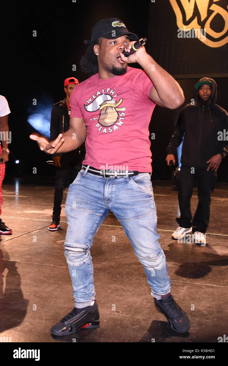 NEW YORK, NY- SEPTEMBER 8, 2017: Emmanuel Hudson at the Wild ‘N Out