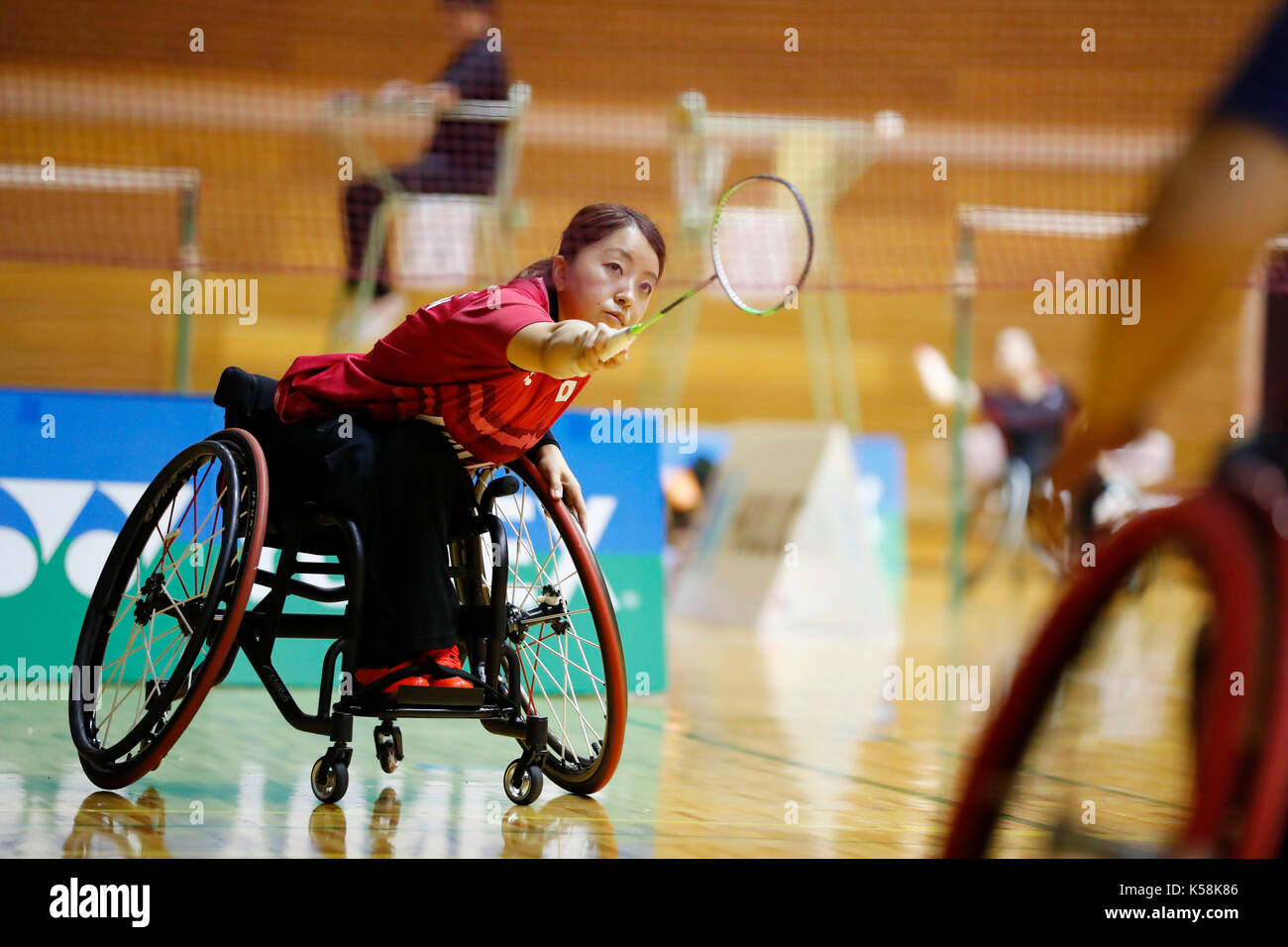 Tokyo, Japan. 8th Sep, 2017. Ikumi Fuke (JPN) Badminton : HULIC ...