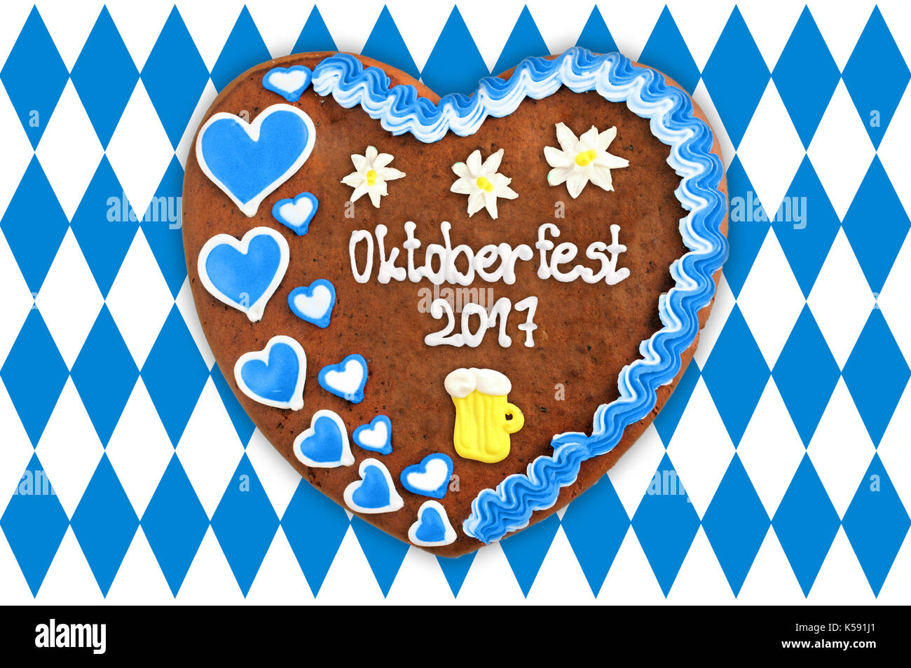 Oktoberfest With Lebkuchen Heart High Resolution Stock Photography And Images Alamy
